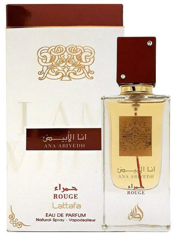 Ana Abiyedh Rouge by Lattafa Eau de Parfum Spray 2oz