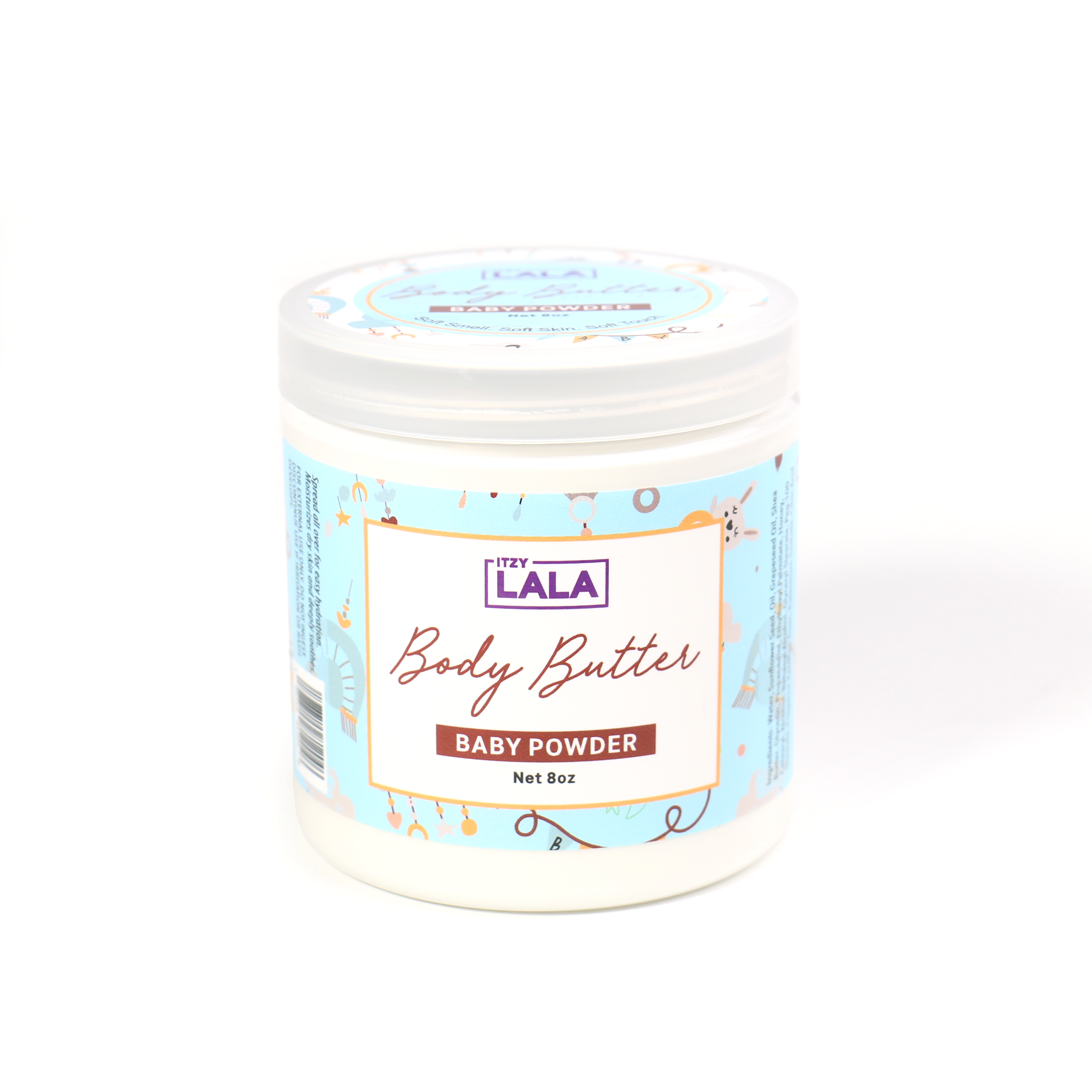 Best Body butter cream for dry skin - baby powder